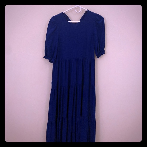 Zara Dresses A Long Blue Brandnew Dress Xs Dress From Zara Poshmark
